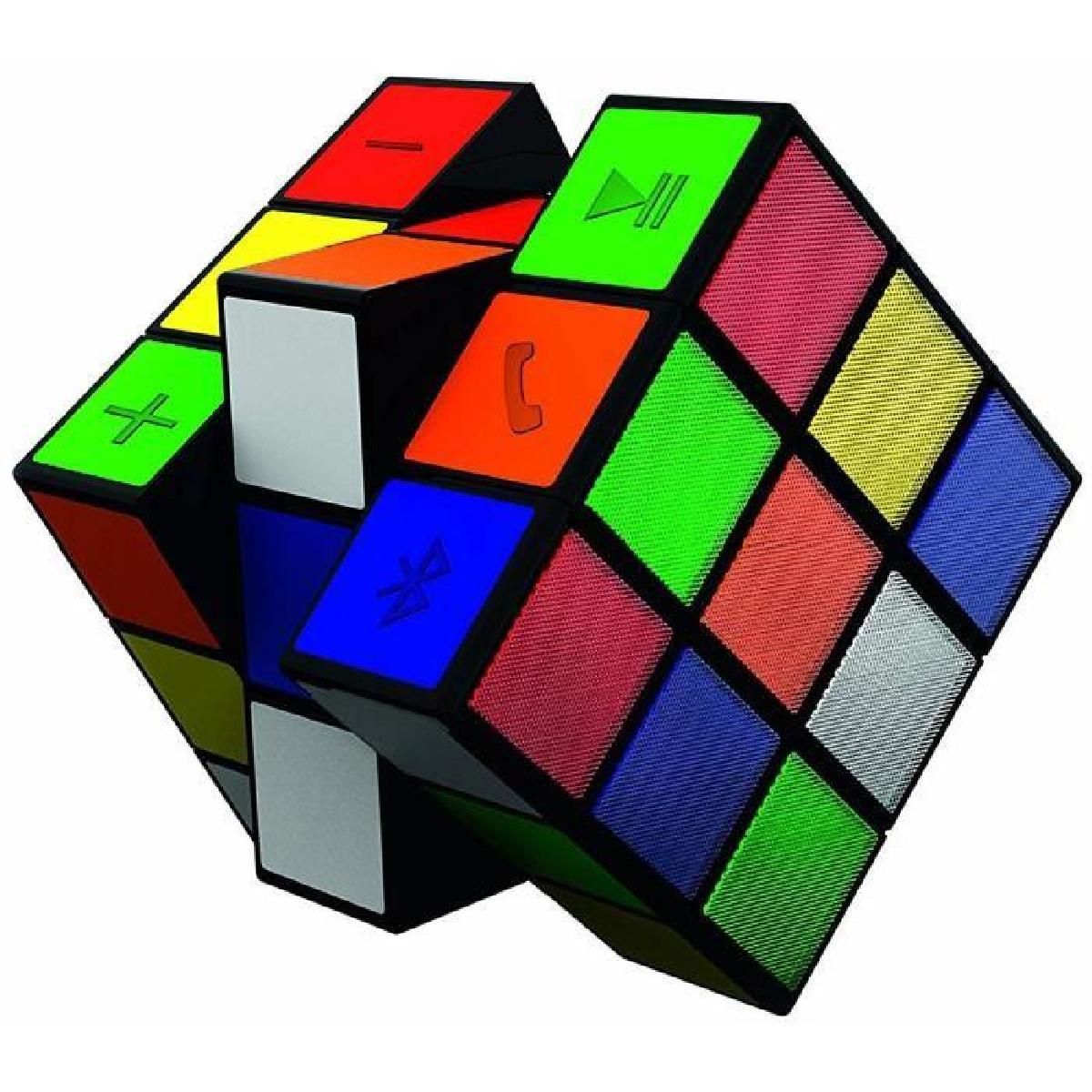 Bigben Connected Rubik's Wireless Speaker - Yellow