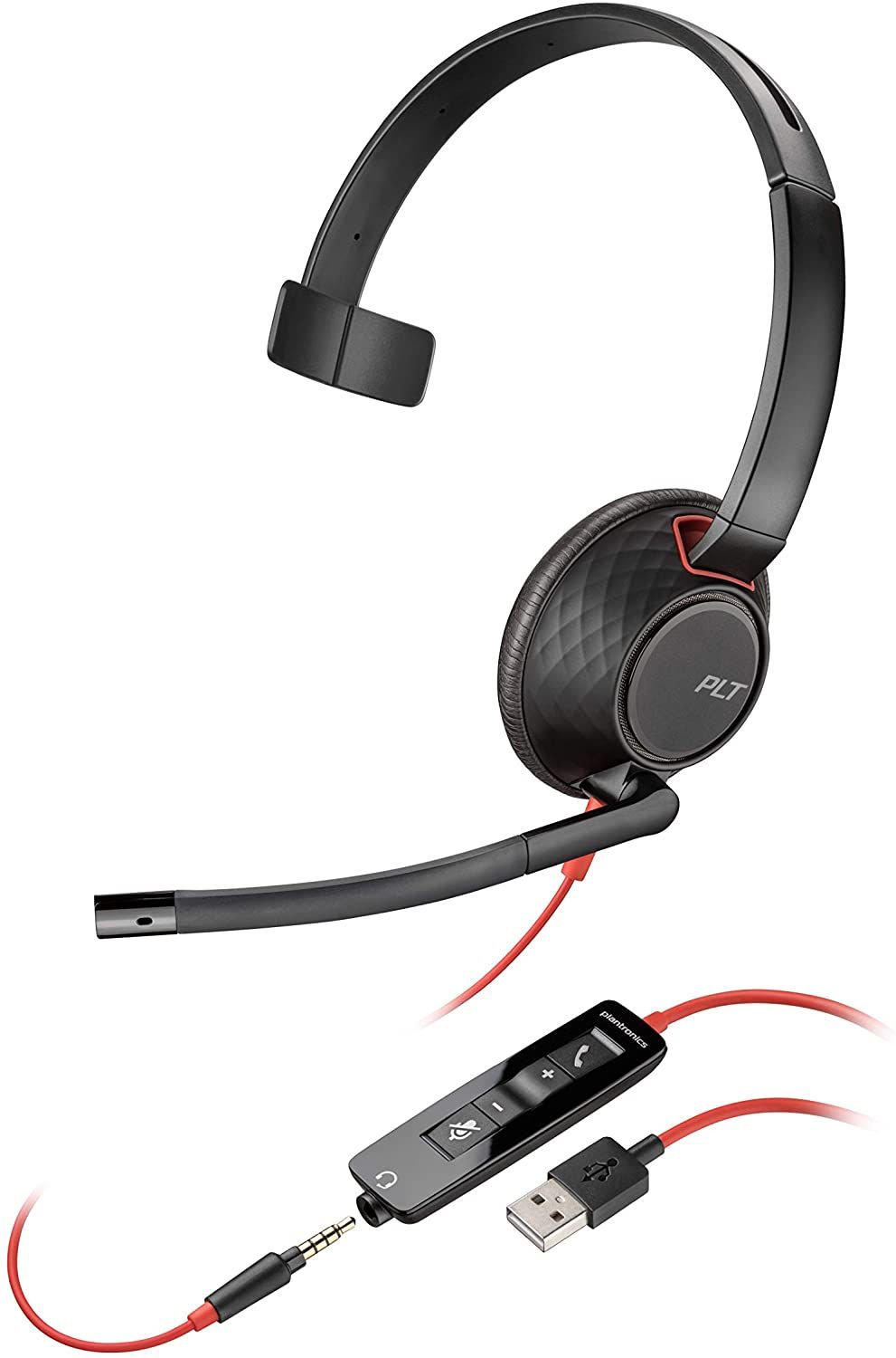 Auricular monoaural Plantronics Blackwire C5210 USB