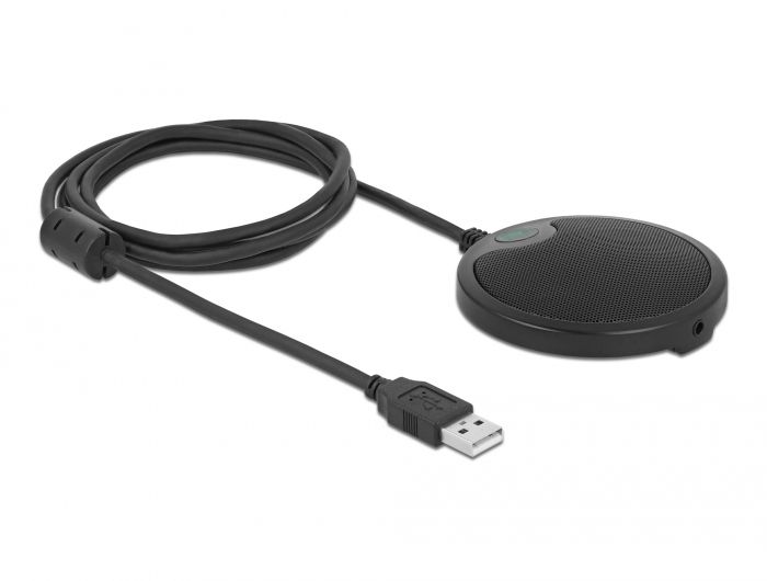 Delock USB Condenser Unidirectional Microphone for Conferences