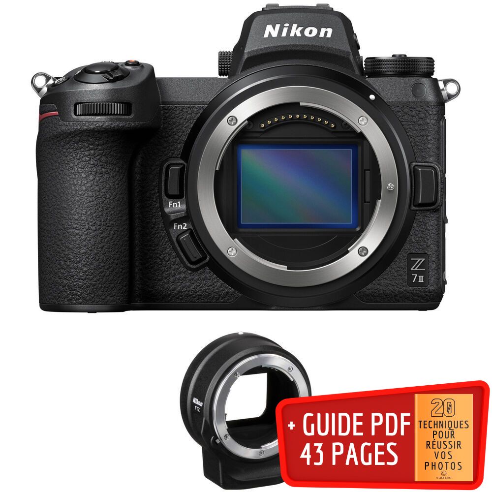 Nikon Z7 II Body + Nikon FTZ + PDF Guide: 20 Techniques for Successful Photos