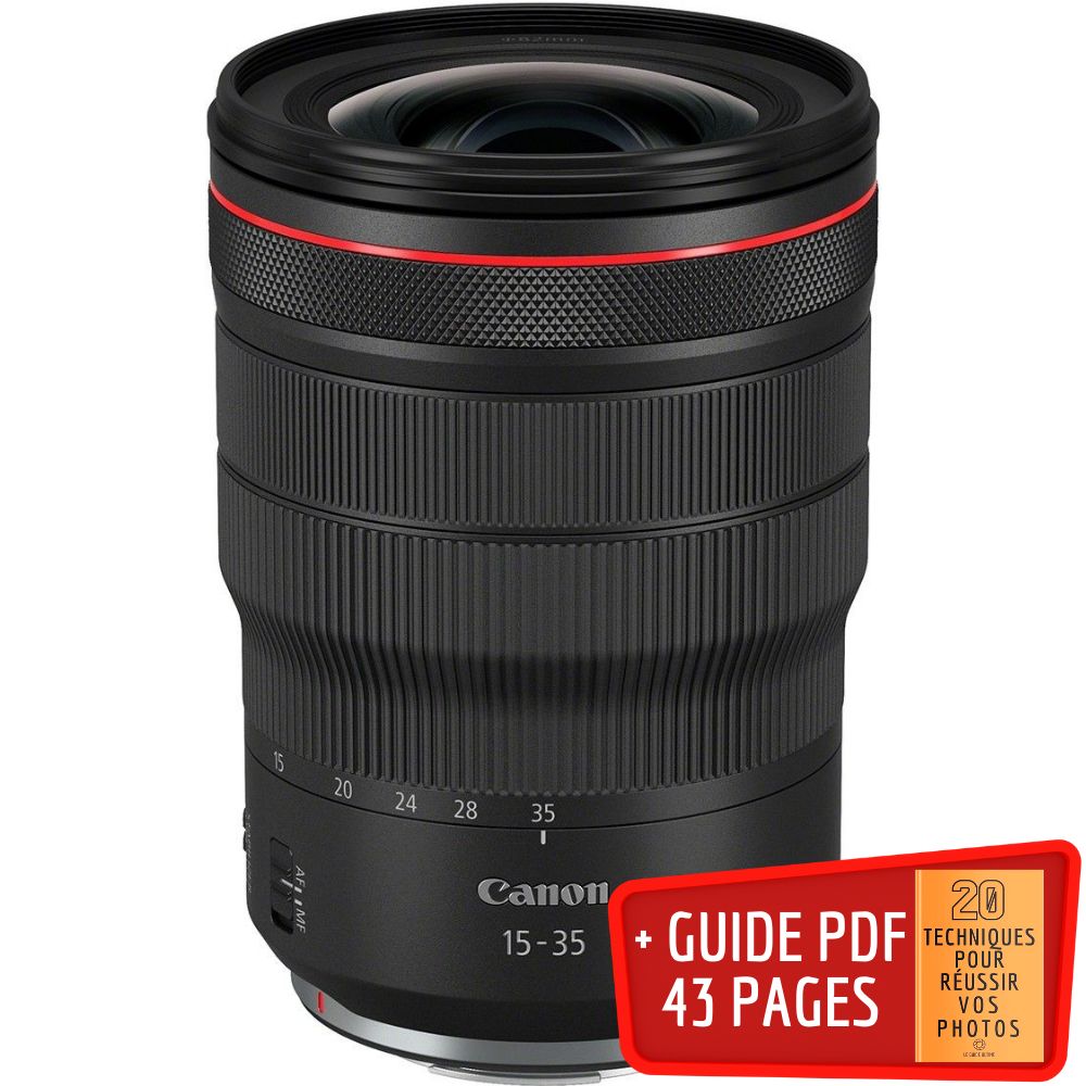 Canon RF 15-35mm f/2.8L IS USM Lens + Guide PDF '20 Techniques for Succeeding in Your Photos'