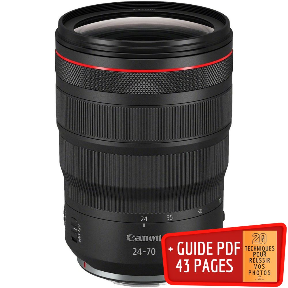 Canon RF 24-70mm f/2.8L IS USM Lens + Guide PDF '20 Techniques for Successful Photos'