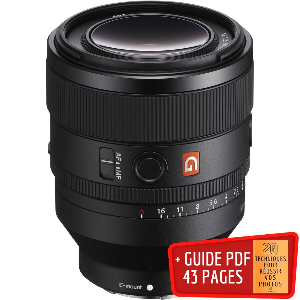 Sony FE 50mm f/1.2 GM Lens + PDF Guide: 20 Techniques for Successful Photos