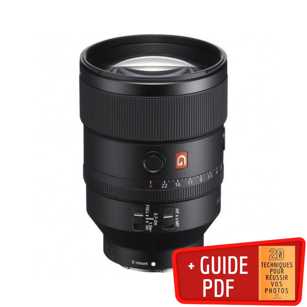 Sony FE 135mm f/1.8 GM Lens + PDF Guide: 20 Techniques for Successful Photos