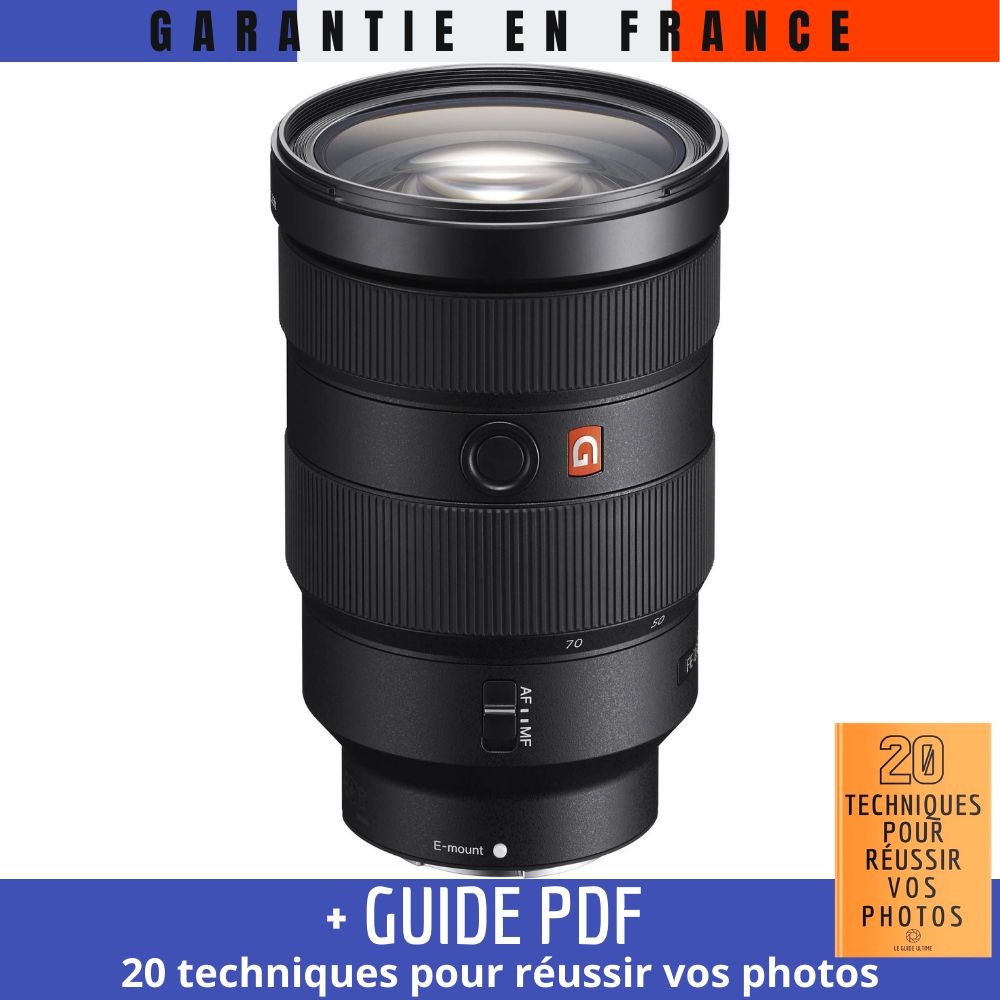 Sony SEL 24-70mm F2.8 GM Lens + PDF Guide: 20 Techniques for Successful Photos