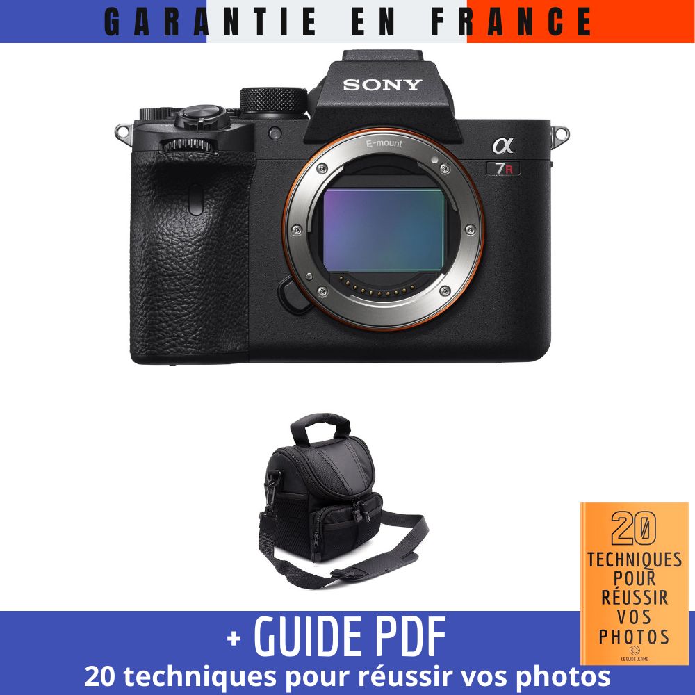 Sony A7R IV Nu + Bag + Guide: 20 TECHNIQUES FOR SUCCESSFUL PHOTOS