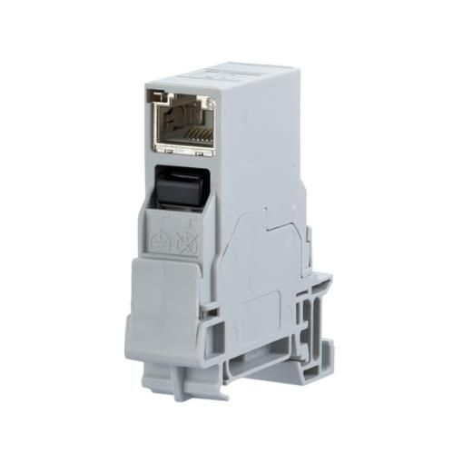 Metz Connect RJ-45 Connector, Cat6e, Gray (10 Pack)