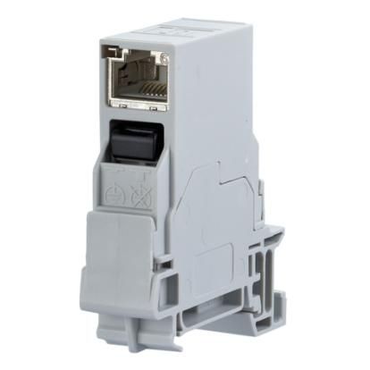 Conector de cable Metz Connect RJ-45, Cat6e, Gris (paquete de 10)