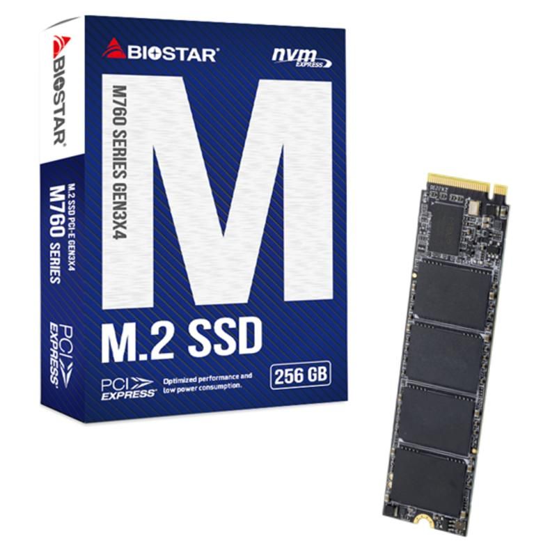 Biostar M760 256GB M.2 PCIe 4.0 NVMe SSD