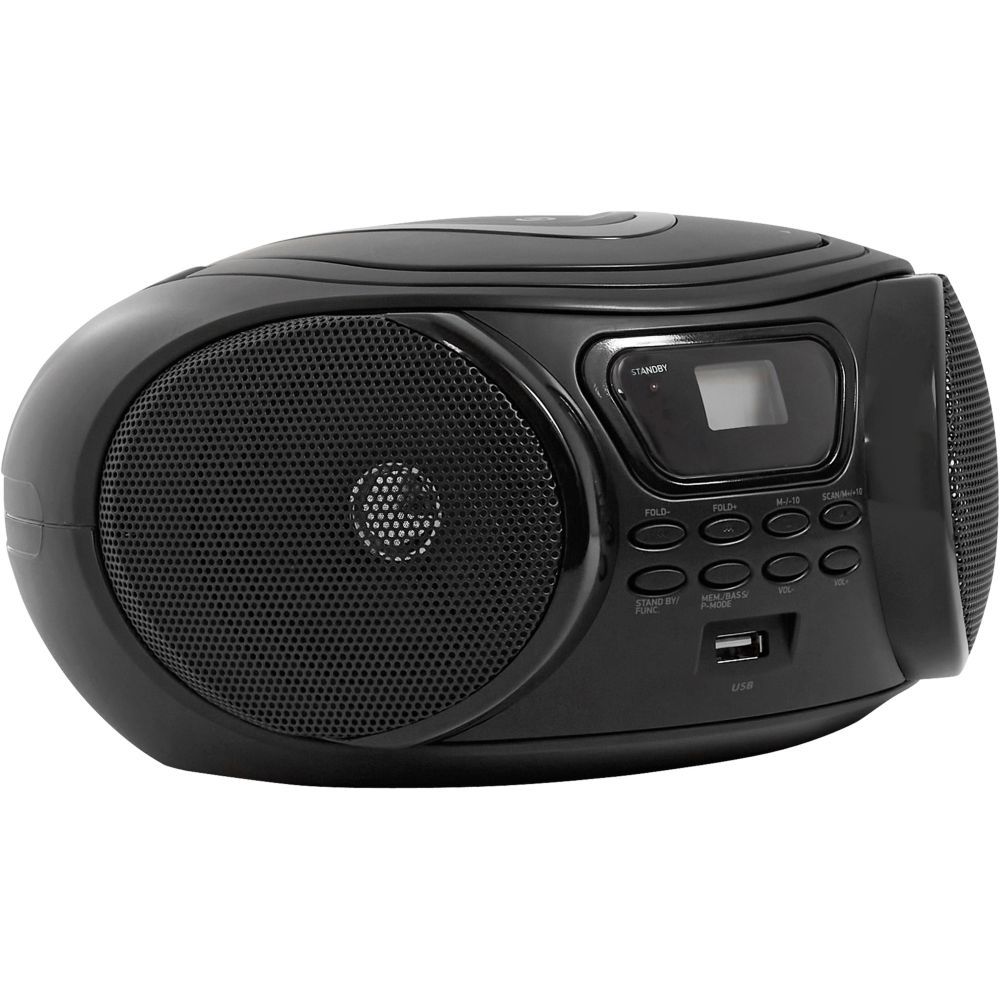 Essentiel B Rumba Black Portable CD Radio