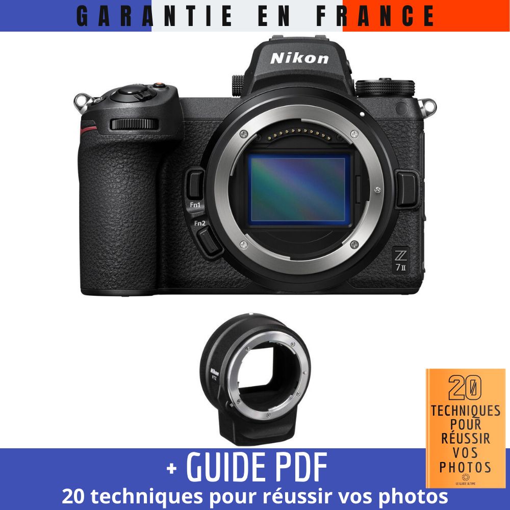 Nikon Z7 II + Nikon FTZ + Guide PDF '20 TECHNIQUES POUR RÉUSSIR VOS PHOTOS'