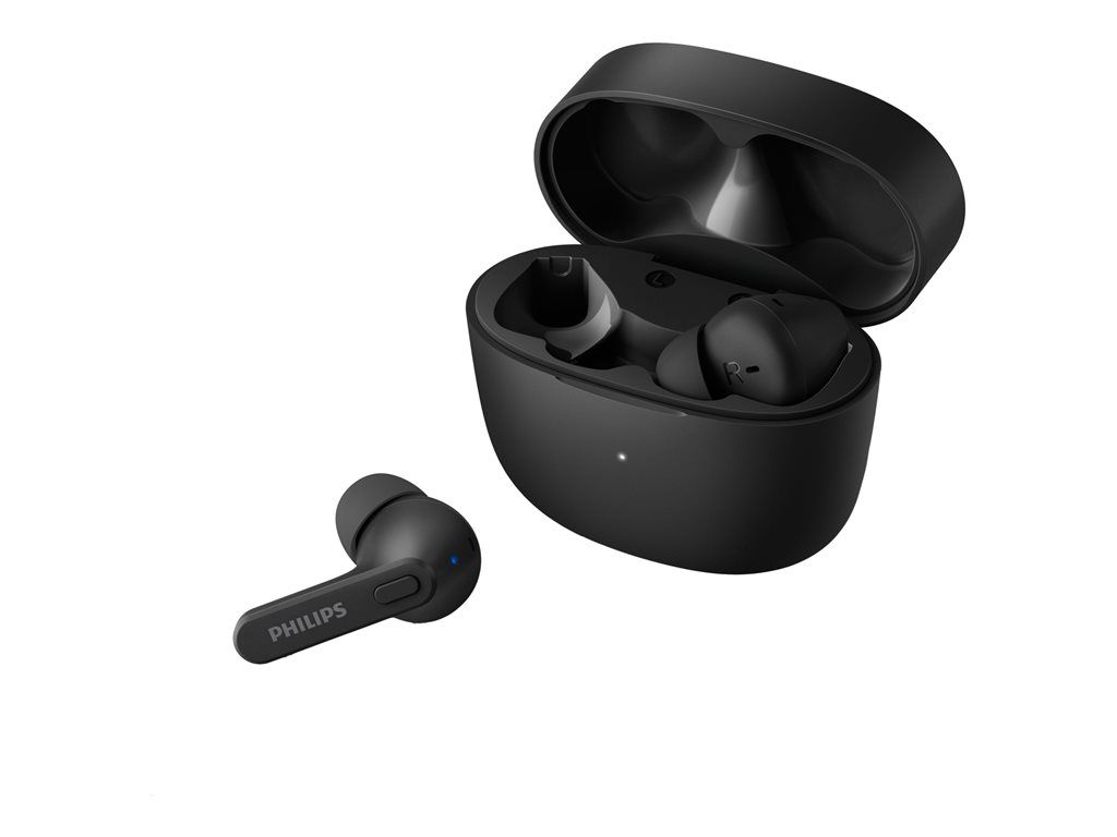 Philips TAT2206BK Wireless Earbuds with Microphone - In-ear - Bluetooth - Noise Isolation - Black