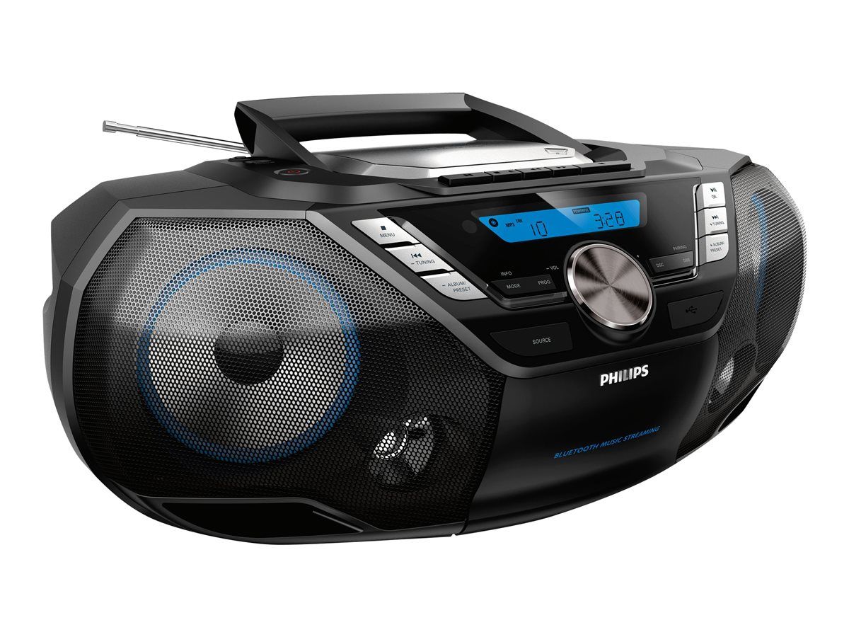 Philips AZB798T CD Soundmachine - Boombox - 12W