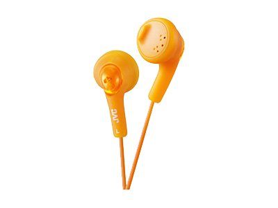 JVC HA-F160-D Gumy Headphones, 3.5mm Jack, Orange
