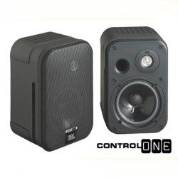 JBL Control One Speakers - 50W 2-Way - Black