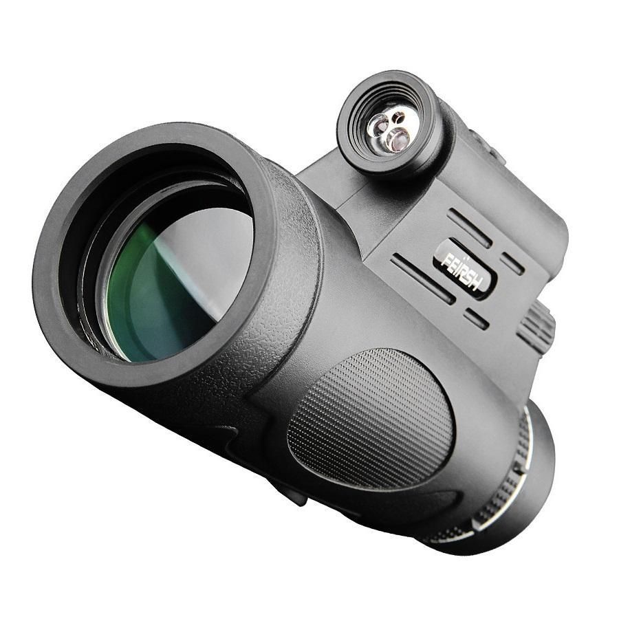 General 12x40 Bak4 Laser Monocular Night Vision Flashlight