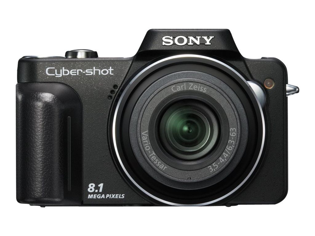 Sony CompactH10 Digital Camera - 8.1MP - 10x Optical Zoom - Carl Zeiss