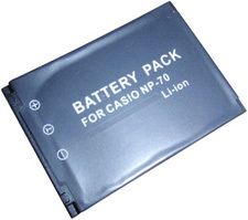 EF CAS70 - 1050mAh Li-Ion Battery for Casio EXILIM ZOOM Cameras