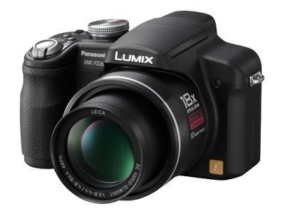 Panasonic Lumix DMC-FZ28K Compact Digital Camera - 10.1MP, 720p, 18x Optical Zoom, Leica Black