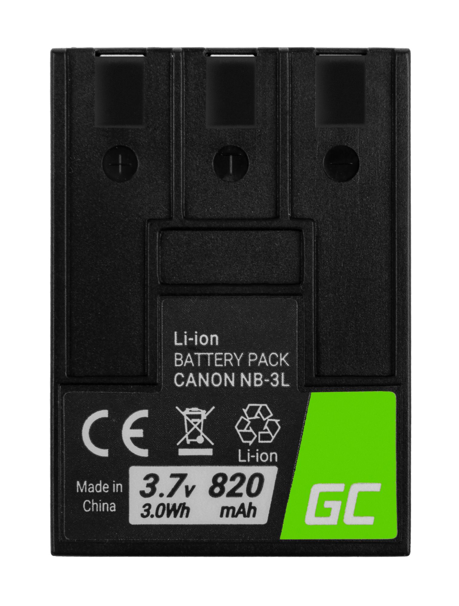 Batería Green Cell® NB-3L para serie Canon PowerShot SD