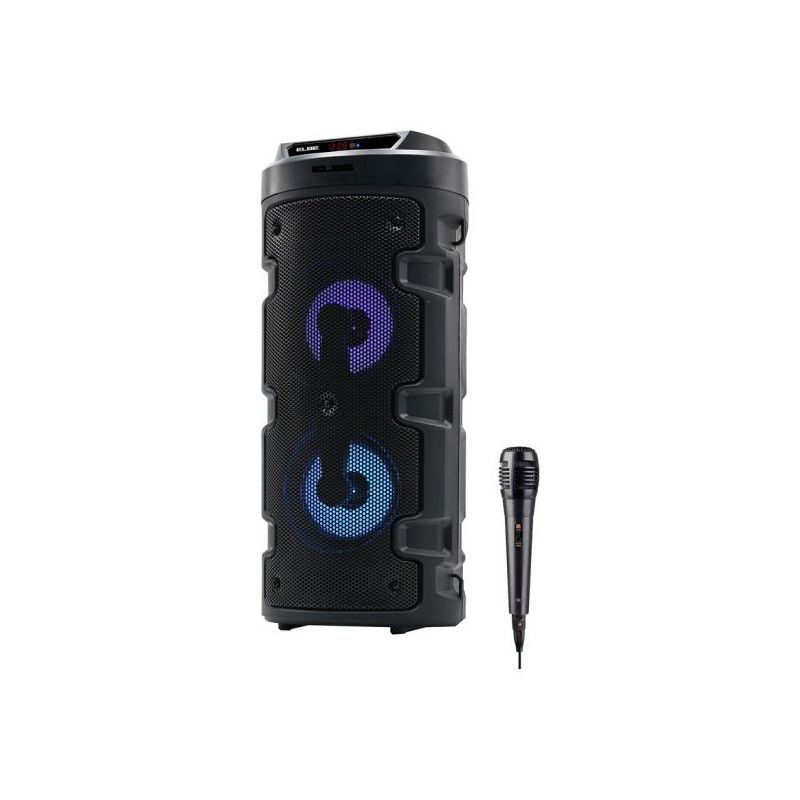 ELBE ALT-88 10W Bluetooth Speaker with Karaoke Microphone - Black