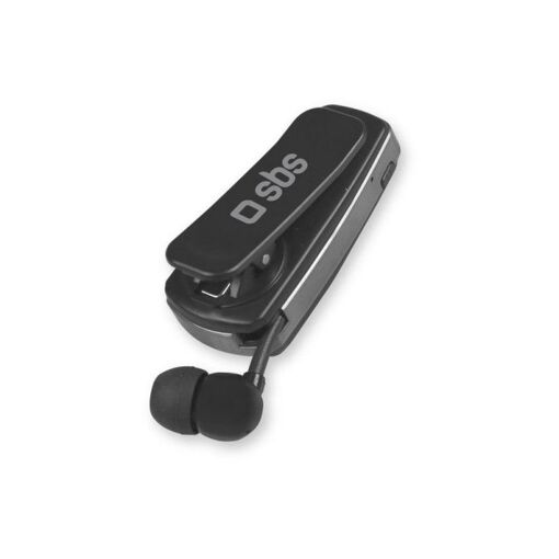SBS Bluetooth Headphones with Microphone TEROLLCLIPBTK Black