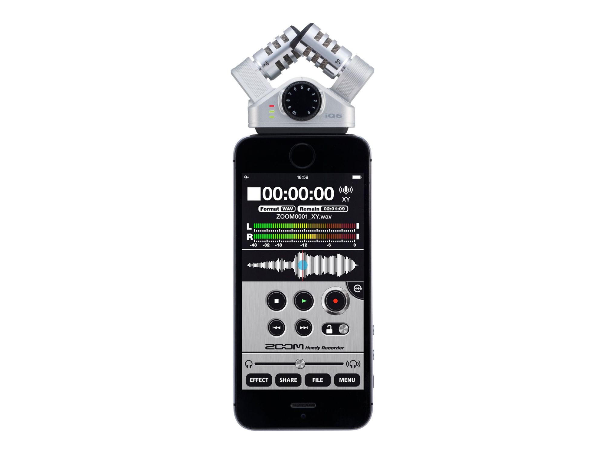 Micrófono Zoom iQ6