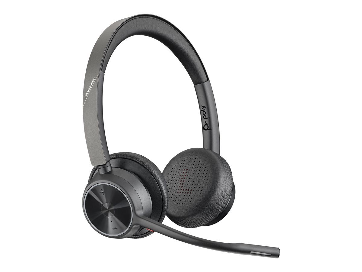 Poly Voyager 4320 UC Series - Over-Ear Bluetooth Headset - Noise Cancelling