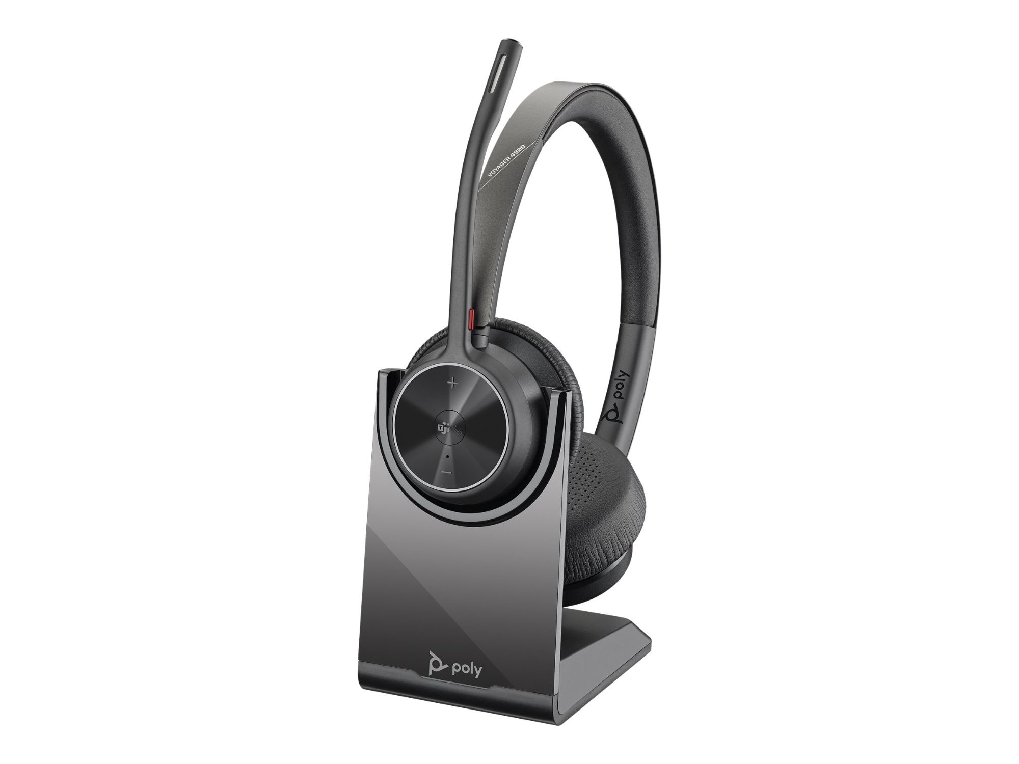 Poly Voyager 4320 UC Series - Microsoft Teams Headset - Over-Ear - Bluetooth - Wireless - USB-C - Acoustic Isolation