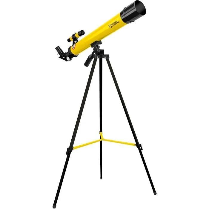 National Geographic Compact Telescoping Nomad AC 50/600 AZ + Azimuthal Mount + 2 Eyepieces + Lunar Filter + Viewfinder
