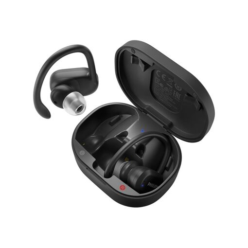 Auriculares Philips inalámbricos con micrófono - Intraaurales - Bluetooth - Negro