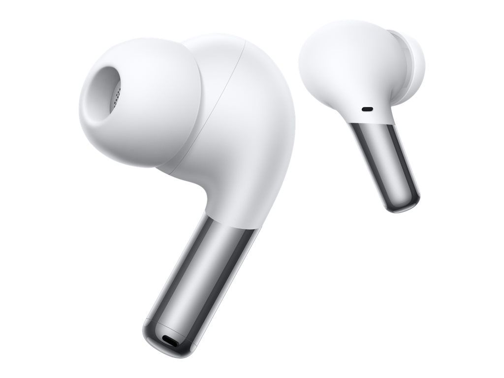 OnePlus Buds Pro - Wireless Earbuds with Microphone - In-ear - Bluetooth - Active Noise Cancellation - Shiny White