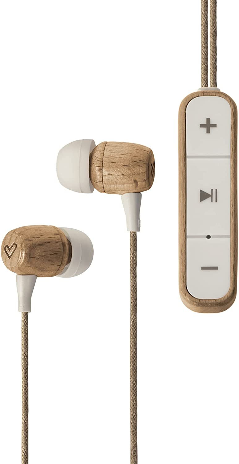 Energy Bluetooth Earphones Eco Beech Wood
