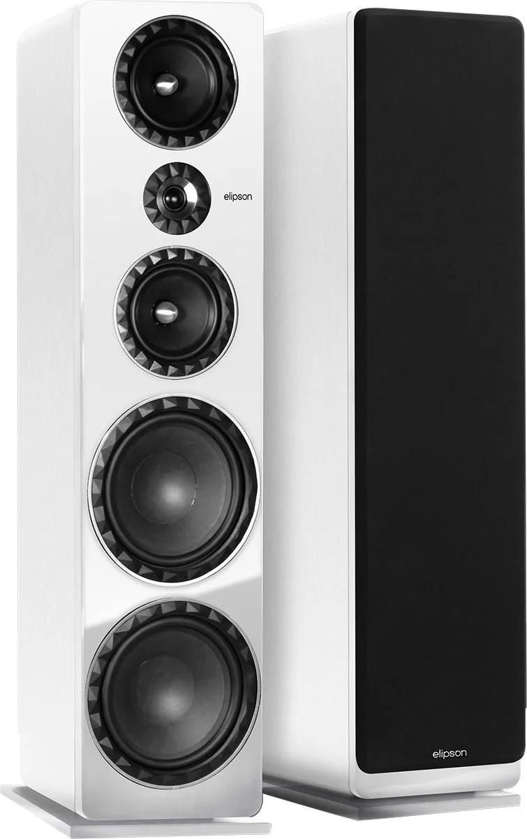 Inovadis Prestige Facet 34F Speakers - 300W - Tridirectional - White