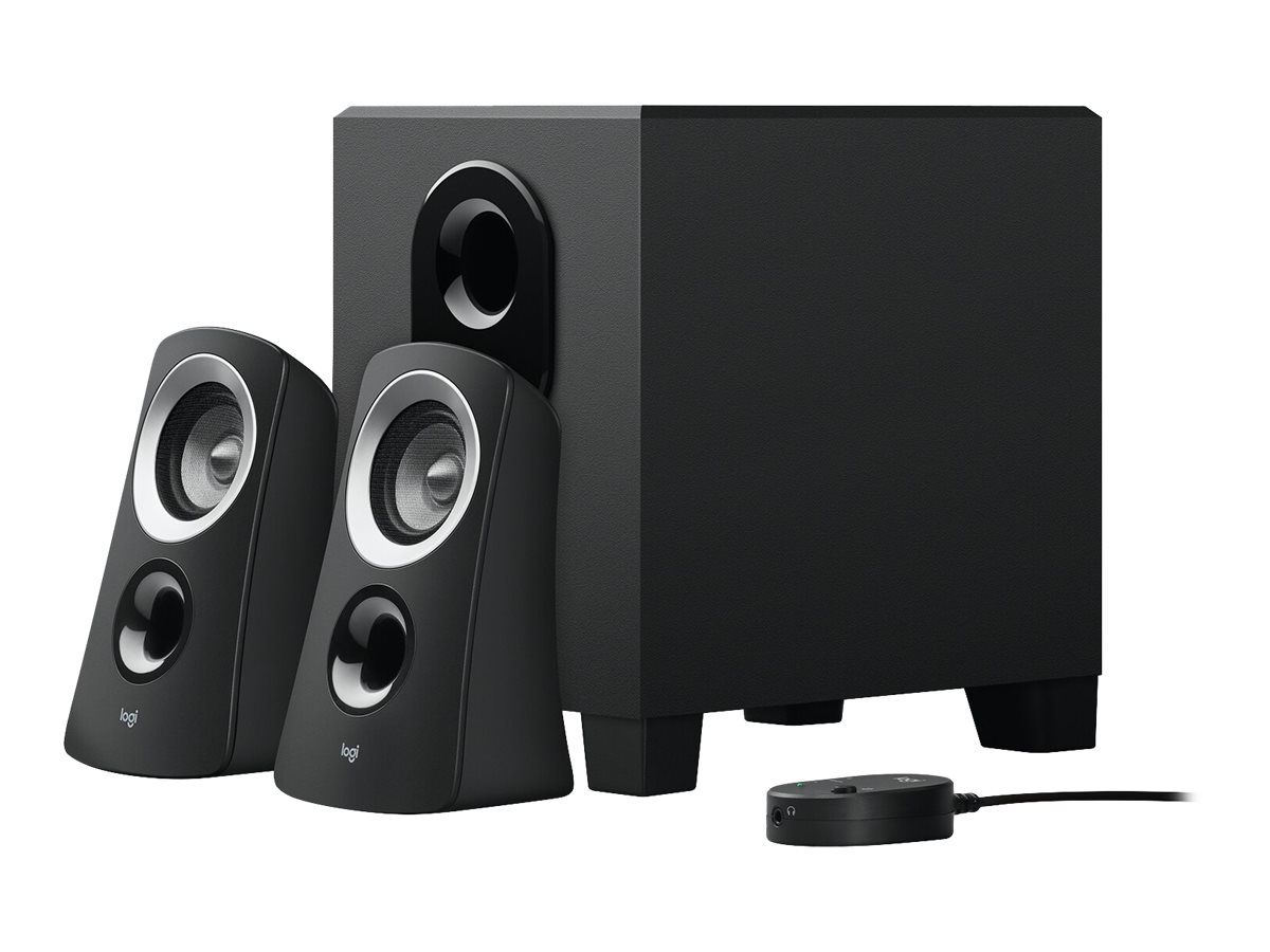 Logitech Z-313 2.1 Channel Speaker System for PC, 25W
