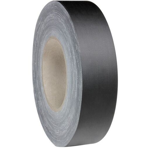 Cintas de gafa Adam Hall negra de 38 mm x 50 m