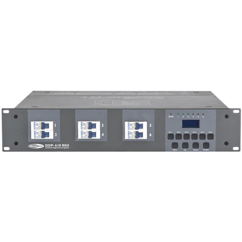 Showtec DDP-610 MKII 6-Channel DigiDimPack
