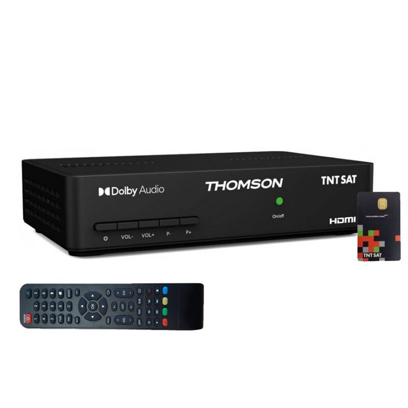 Strong THOMSON Satellite TV Receiver Full HD + TNTSAT Access Card V6 Astra 19.2E