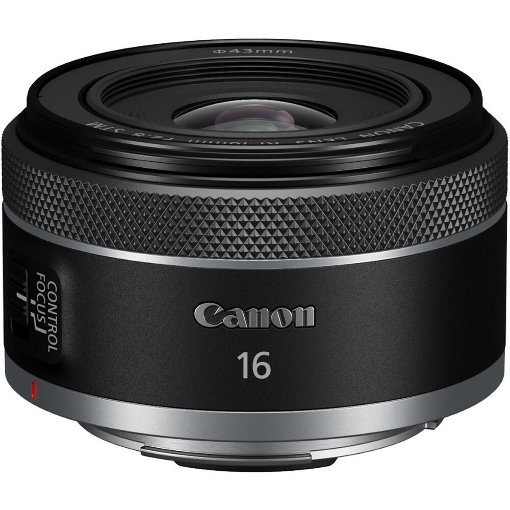 Canon RF 16mm f/2.8 STM Black Lens