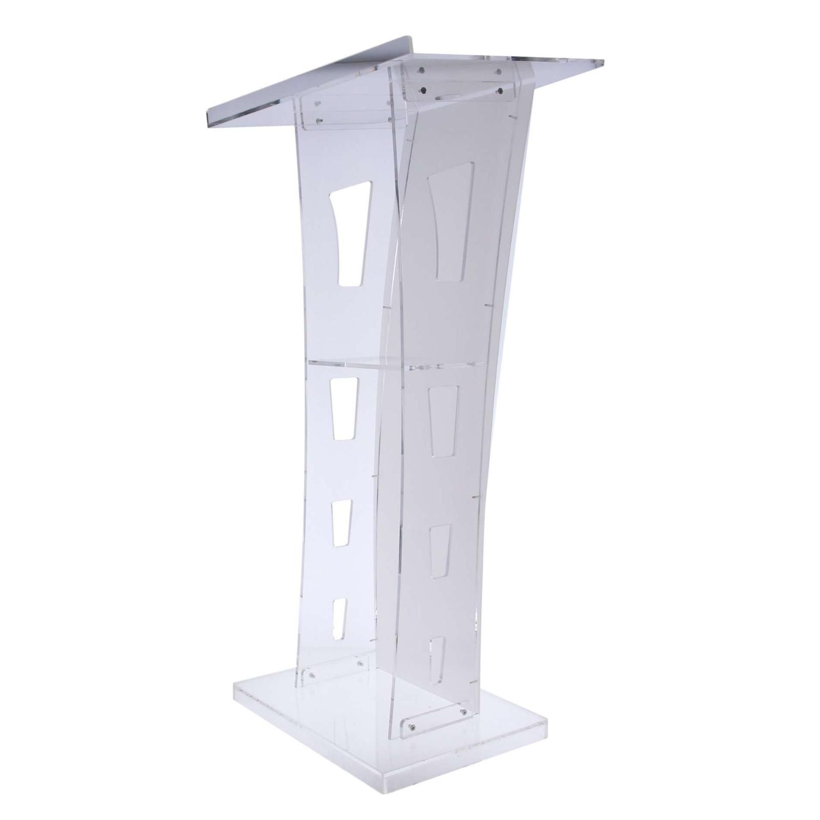 No Name Plexi Speech Stand - 60x45cm, 12mm Acrylic
