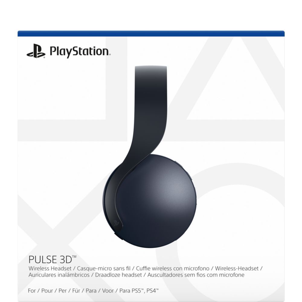 Sony PULSE 3D - Wireless Gaming Headset - Circum-aural - Midnight Black - for Sony PlayStation 5