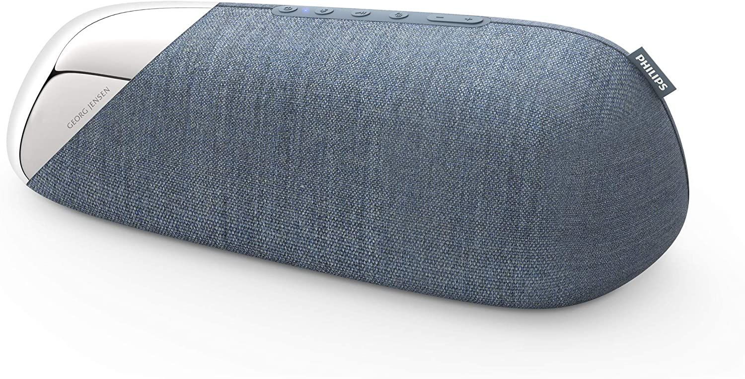 Philips Portable Bluetooth Speaker with 30W Power Bank - White Grey