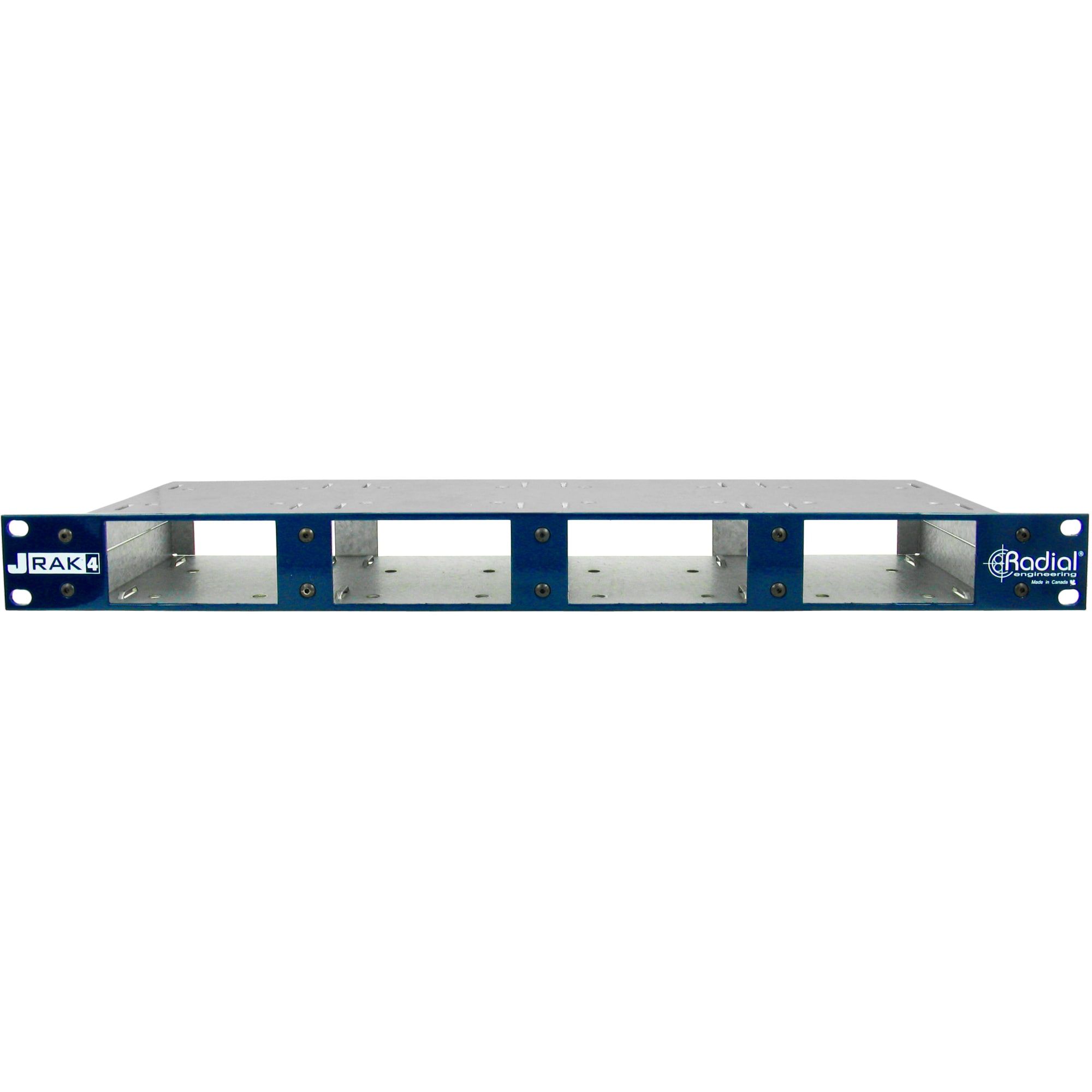 Estante radial J-RAK 4U para 4x DI Radial