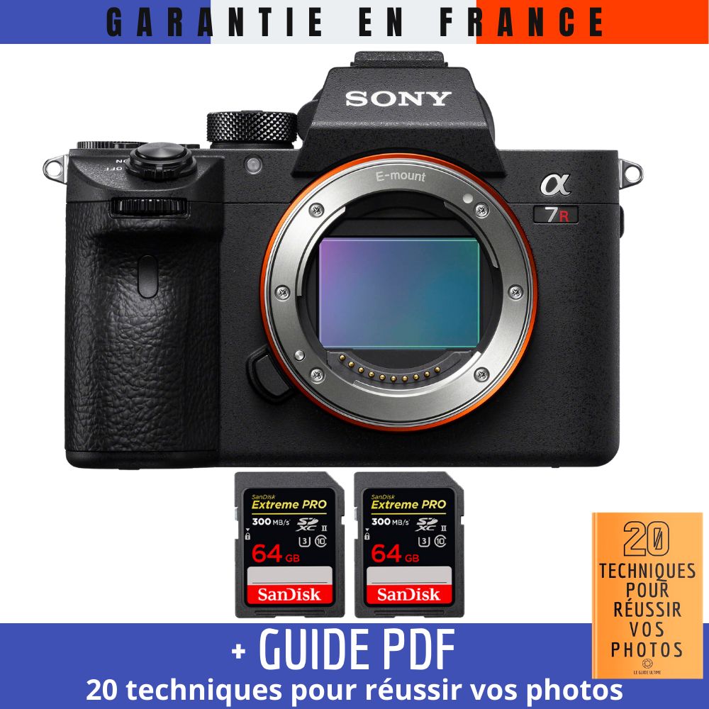 Sony a7R IVa Body + 2x 64GB SanDisk Extreme PRO UHS-II SDXC Cards