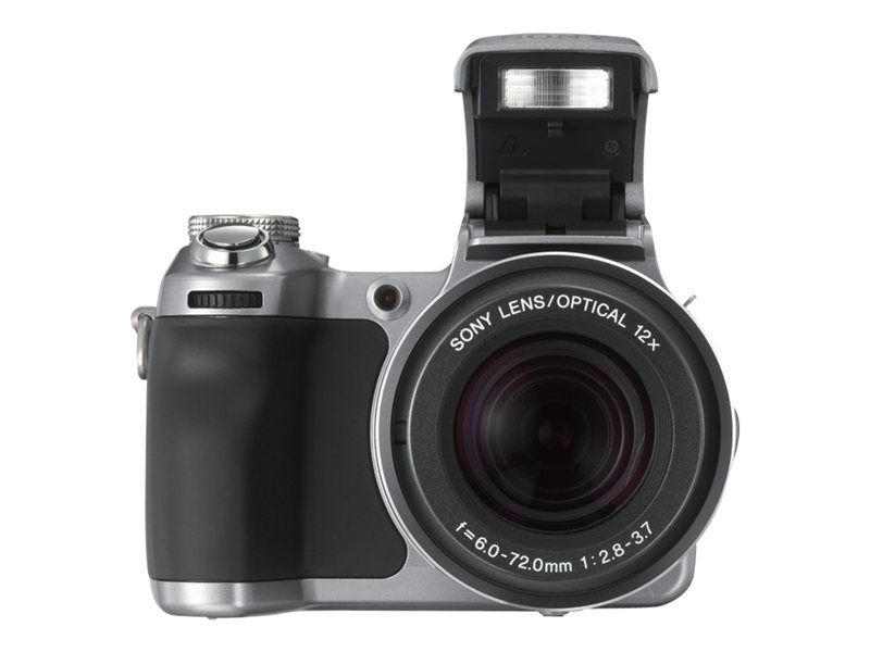 Sony CompactH1 Digital Camera - 5.1MP - 12x Optical Zoom - 32MB Flash