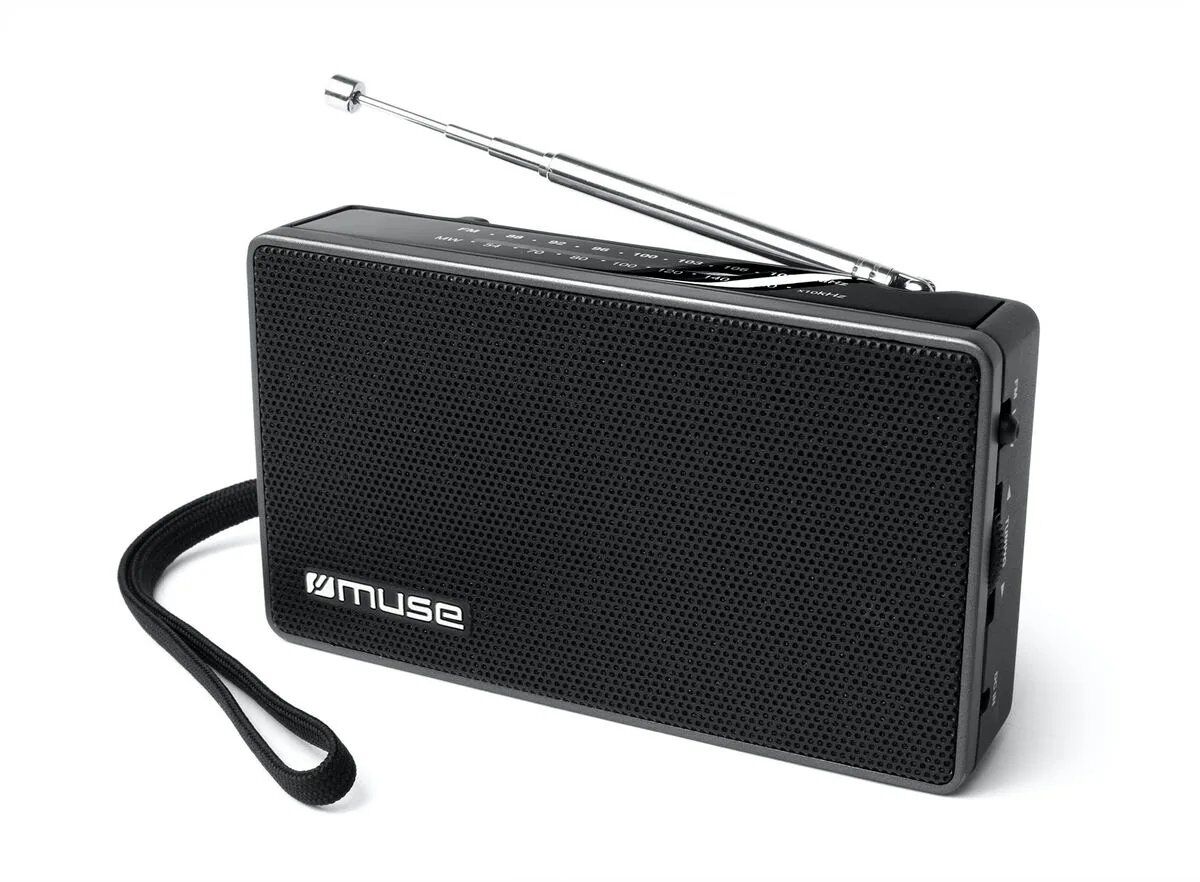 New One Muse M-030 R Alarm Clock Radio