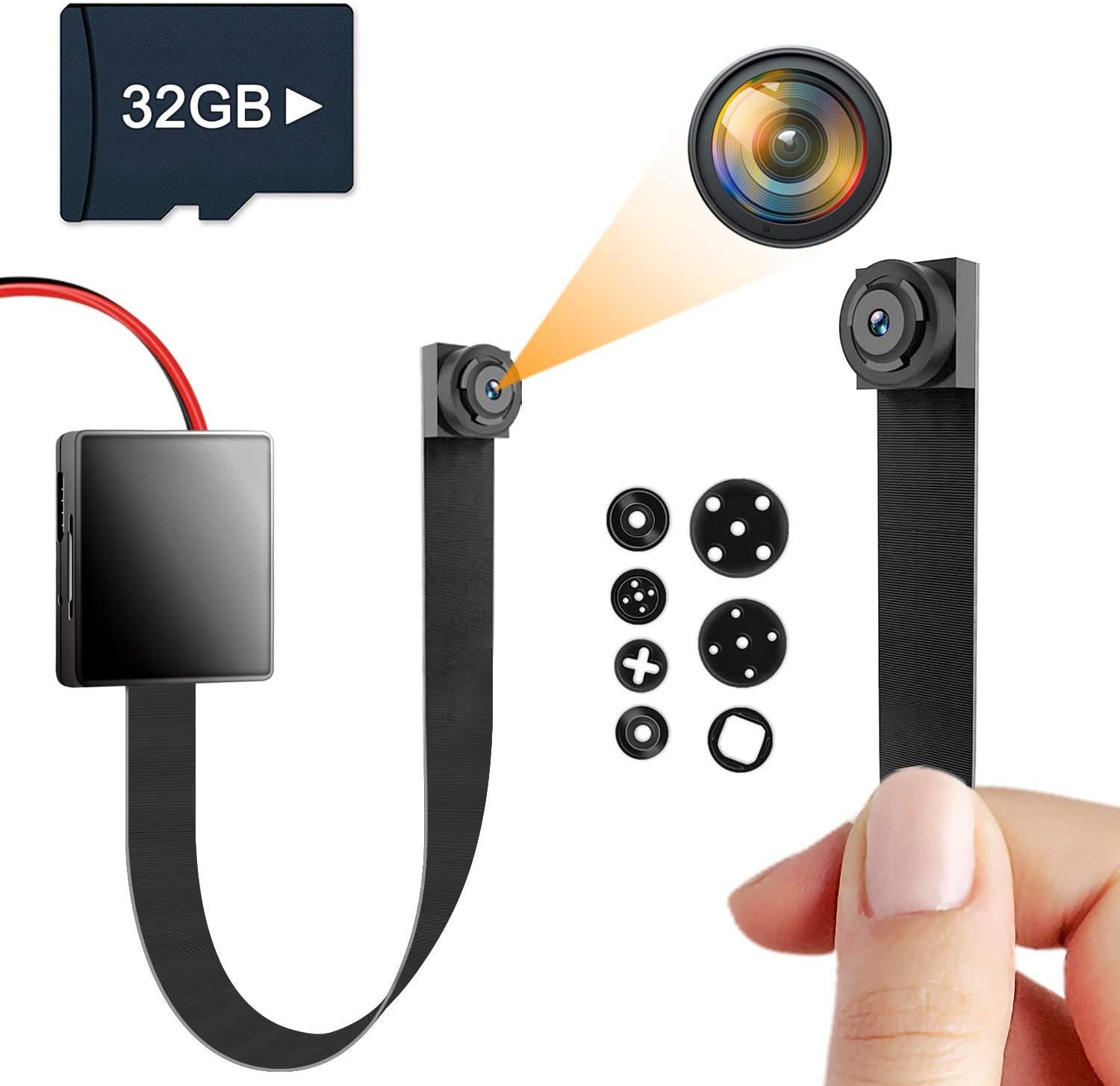 Cámara espía mini Anviker 1080P Negra