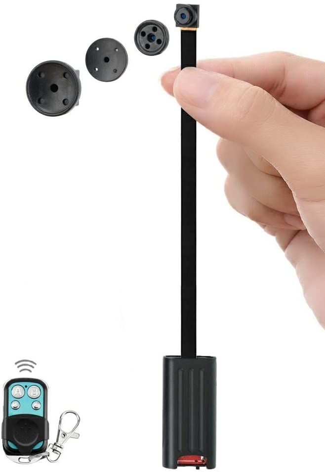 Banglin Mini Spy Camera with Motion Detector - Black