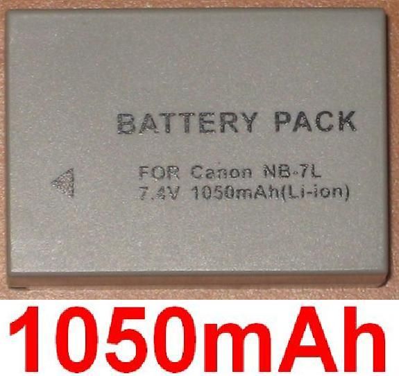 Batterie rechargeable Canon NB-7L pour Powershot G10