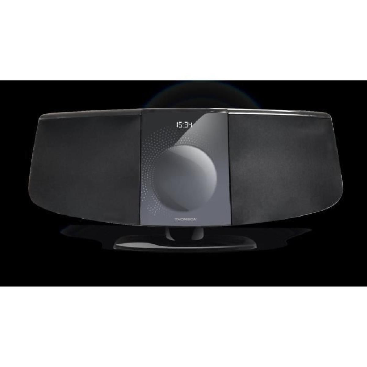 Thomson MIC401BT - Bluetooth Vertical Speaker. Radio. CD. MP3 & USB. Black